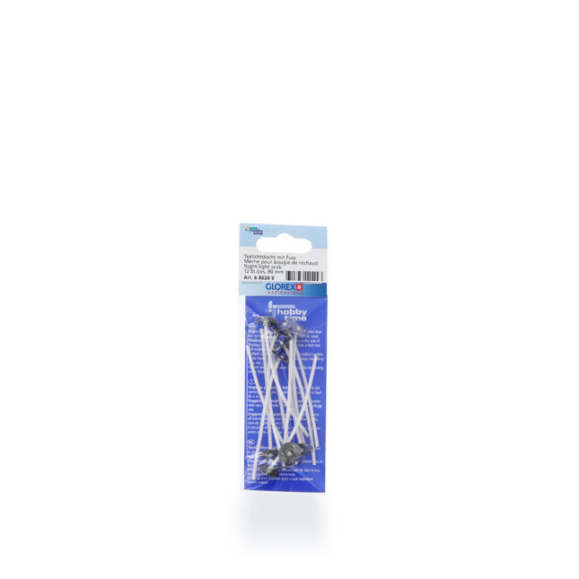 2439 Kerzendocht mit Fuss