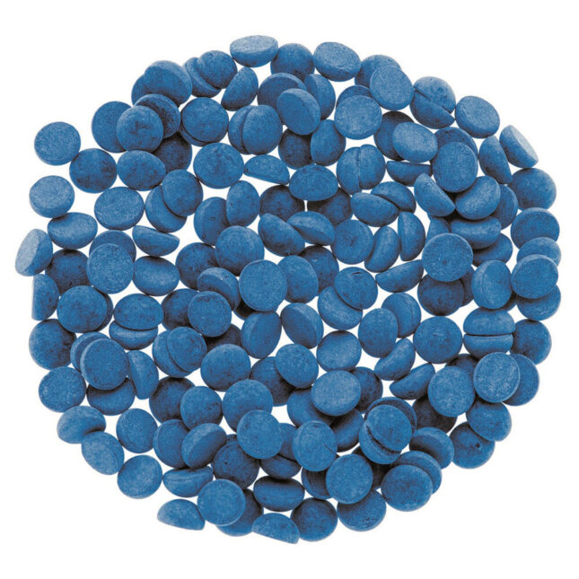 2445 Wachsfarbe blau