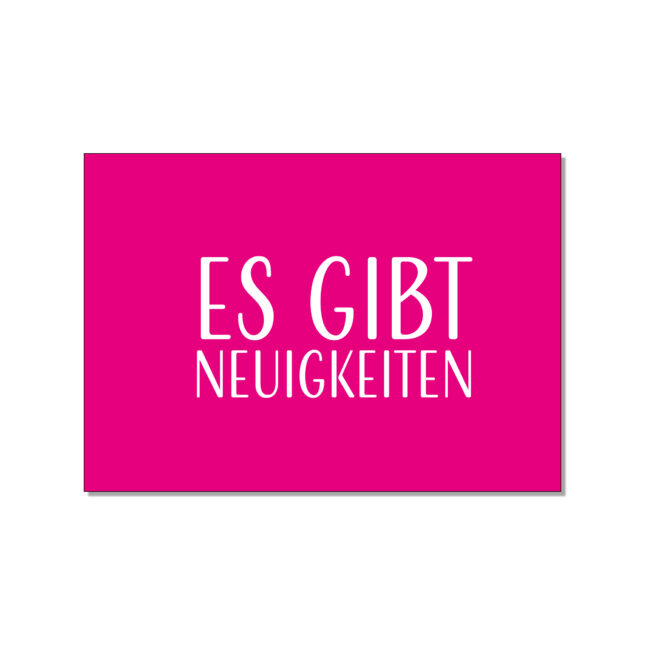 2869 postkarte es gibt neuigkeiten