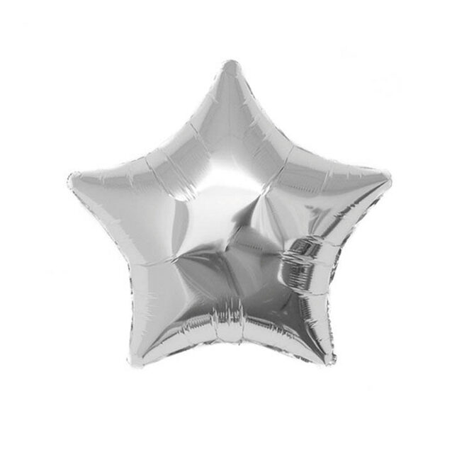 2993 folienballon stern silber