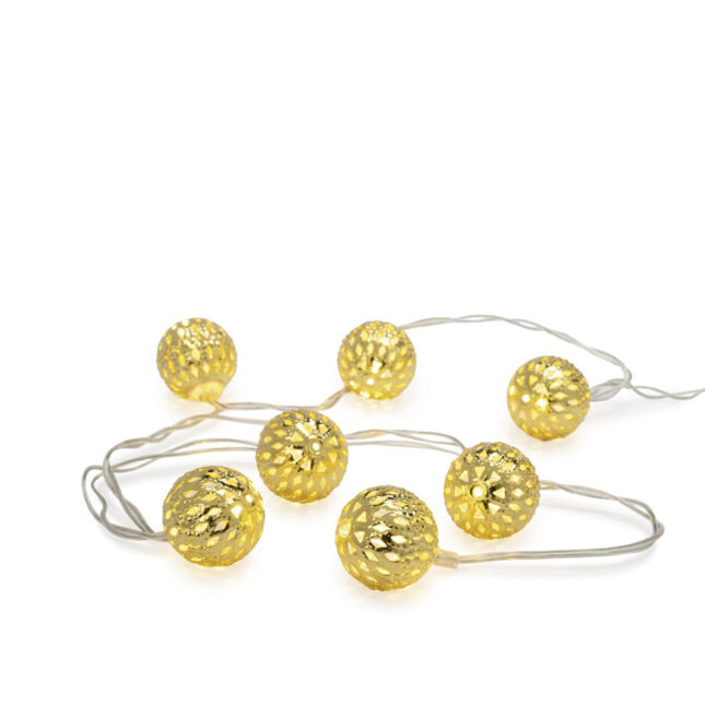 3516 led lichterkette mesh balls