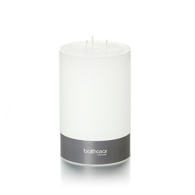 084698 012 Dreidochtkerze weiss