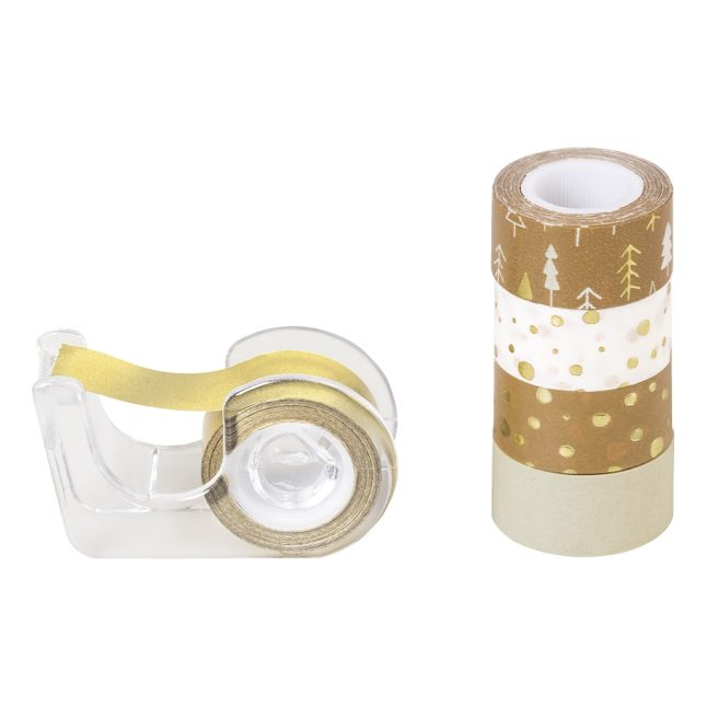 Dekotape Mini gold natur 5487