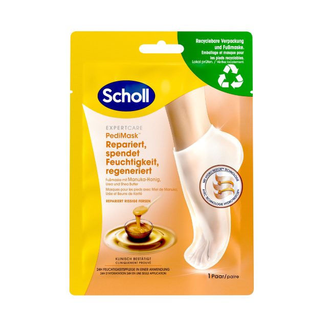 Scholl Fussmaske Manuka Honig 9000104 5056585802022 front web