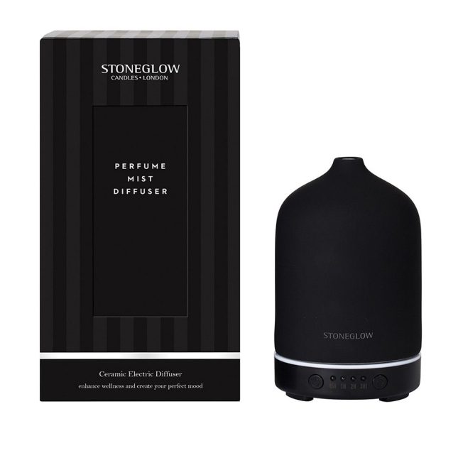Aromavernebler stoneglow schwarz 7030