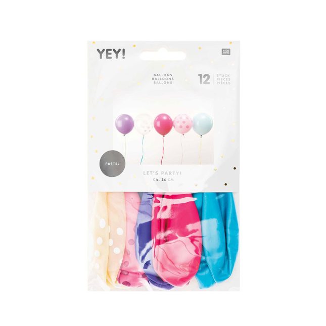 Ballon pastell mix 2181