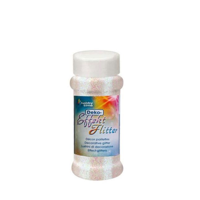 Deko effekt flitter perlmuttfarben 3614