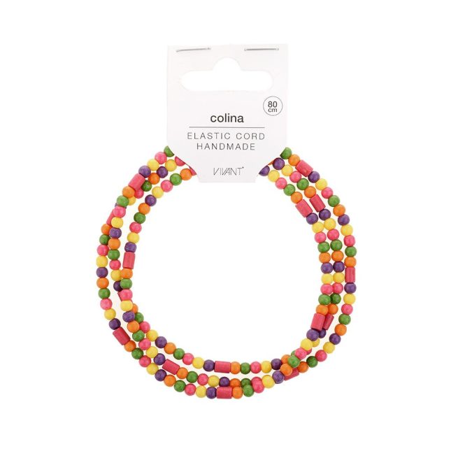 Elastic cord colina bunt 9256