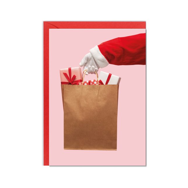 Faltkarte geschenke tasche 5464