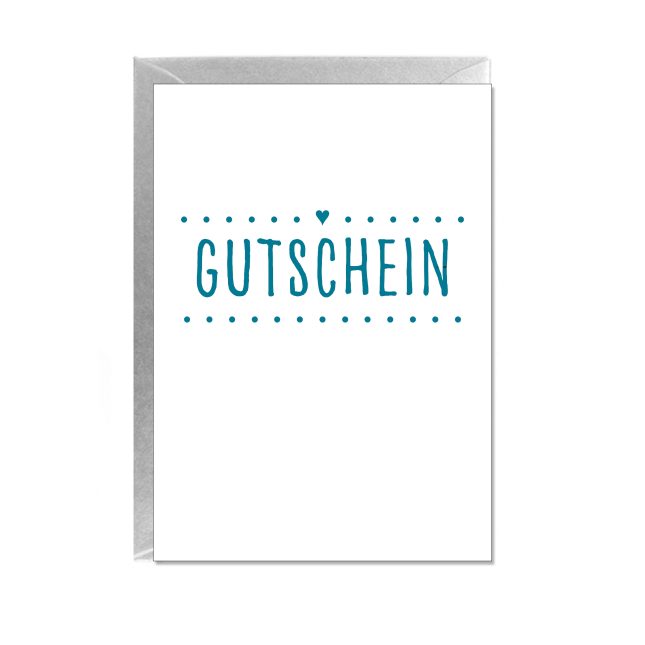 Faltkarte gutschein 5461