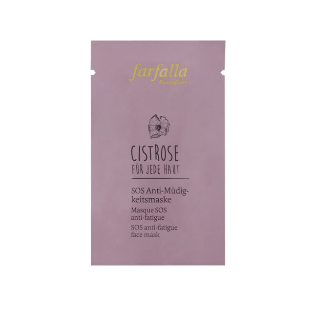 Farfalla cistrose fuer jede haut sos anti muedigkeits maske 4356