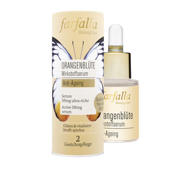 Farfalla orangenblüte anti ageing wirkstoffserum 4372