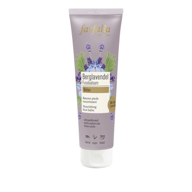 Fussbalsam relax berglavendel farfalla 7942
