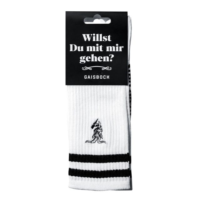 Gaisbock socken weiss 7905