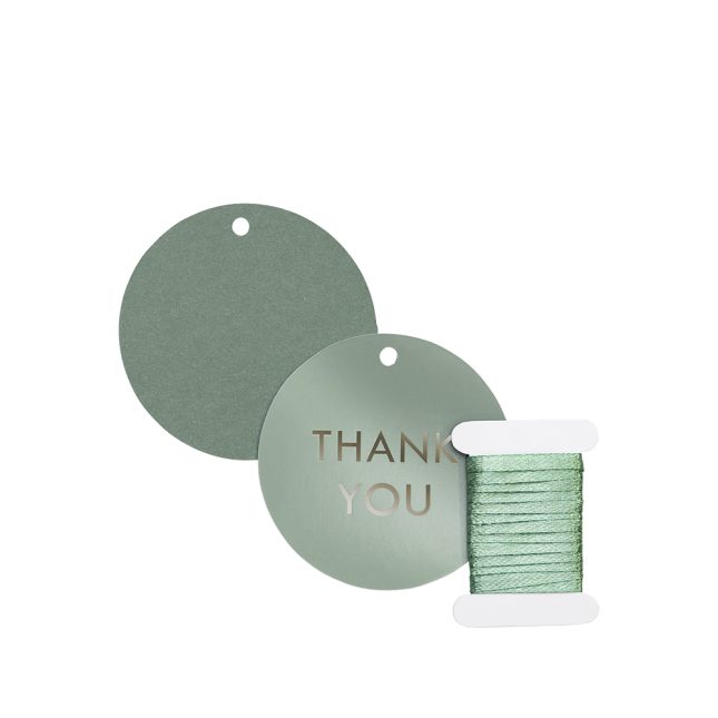Geschenkanhaenger set uni pure salbei