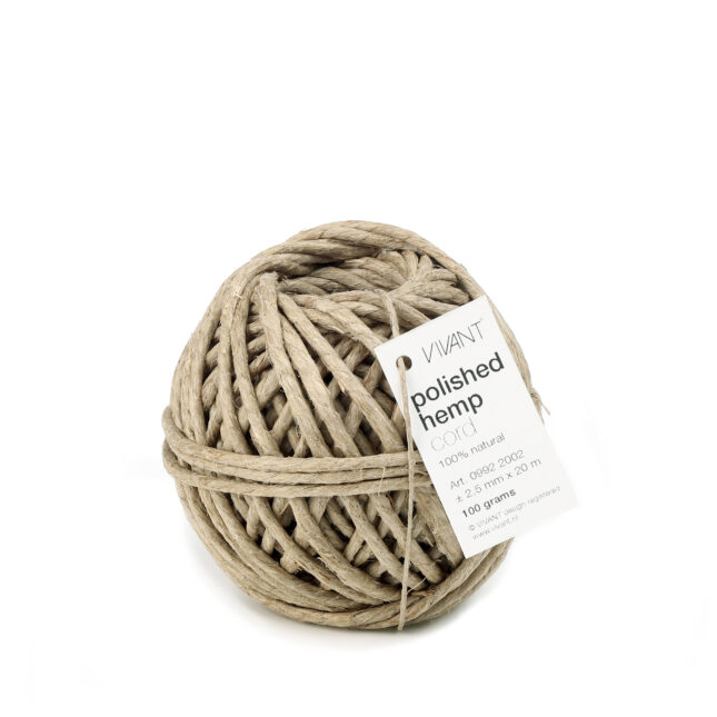 Hanfkordel polished 4238