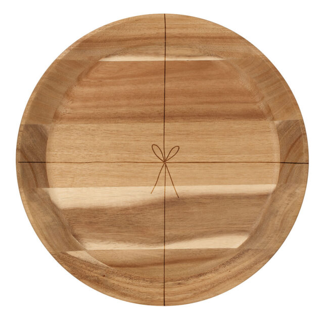 Holztablett schleife raeder 3396