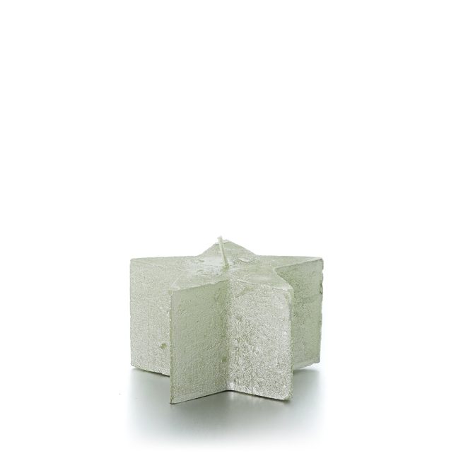 Kerze star light klein lindengruen 092637 049