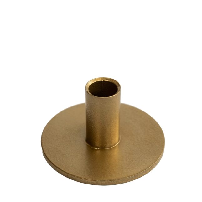 Kerzenstaender circle gold 8241