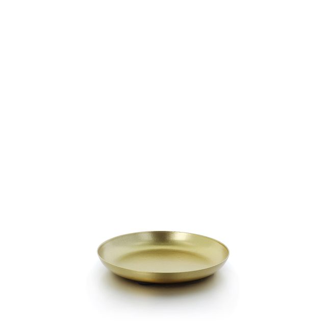 Kerzenteller basico gold 441246 035