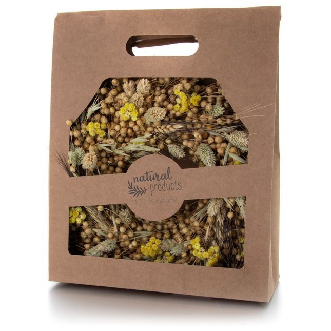 Kranz flachs phalaris natur 25cm 7925