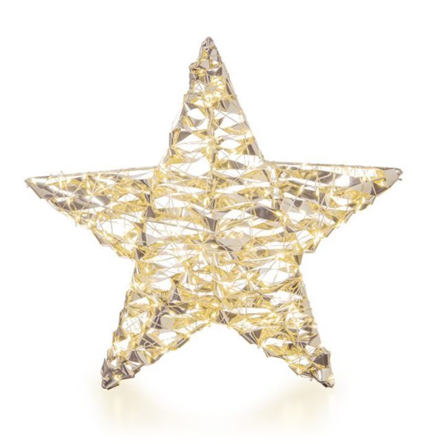 Led glamour hanging star 35cm 3939