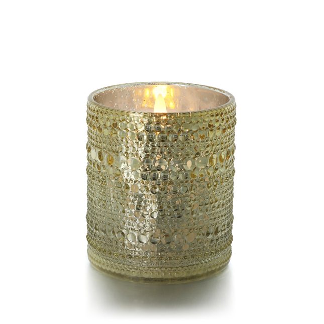 Led kerze lille gold 800064 035