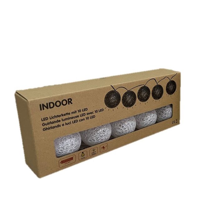 Led lichterkette bally verpackung 2734