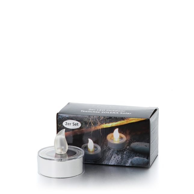 Led solar teelichte solera 2er 800036 050