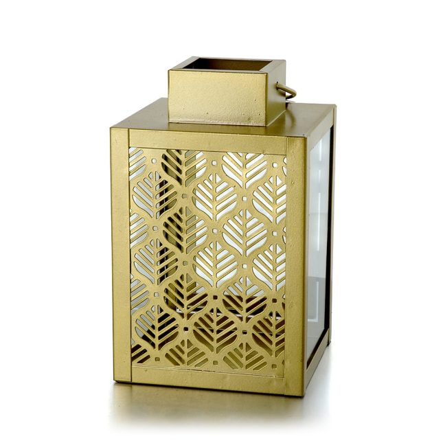 Metalllaterne leaf gold back 441255 035
