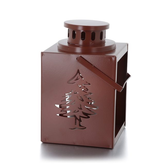Metalllaterne tannenbaum braun web 441256 011