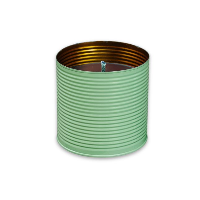 Outdoor kerze living by heart reseda green 6895