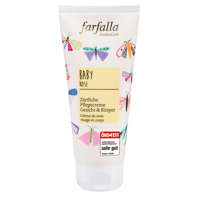 Pflegecreme rose baby farfalla 4224