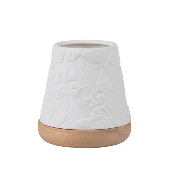 Poesie windlicht floral ginkgo 4079