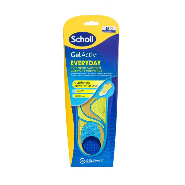 Scholl gel activ casual s einlegesohlen mit gelwave technologie 9000167