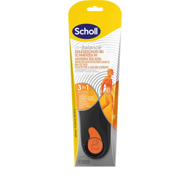 Scholl in balance einlegesohlen bei schmerzen im unteren ruecken 37 39 5 4000084