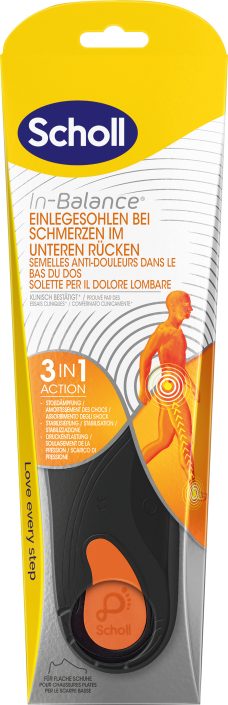 Scholl in balance einlegesohlen bei schmerzen im unteren ruecken 40 42 4000083