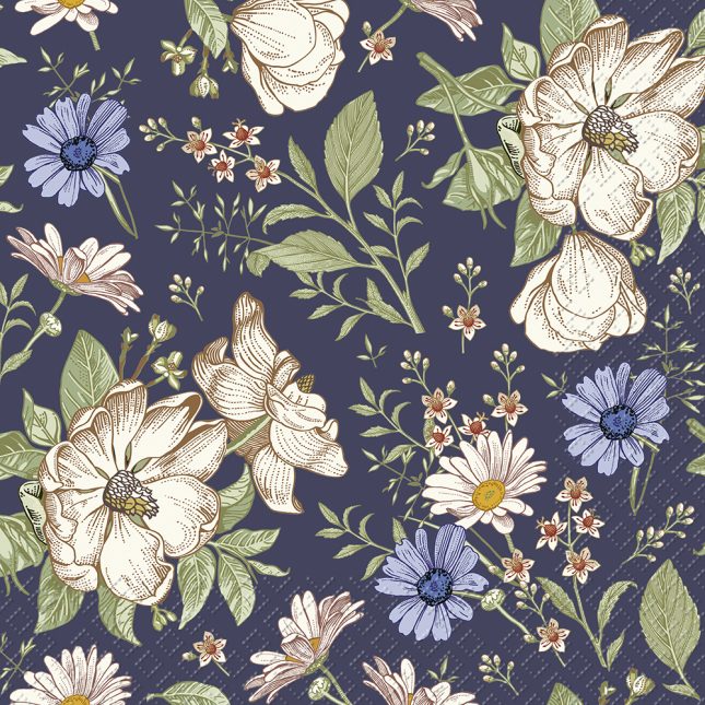 Servietten blomma 5240