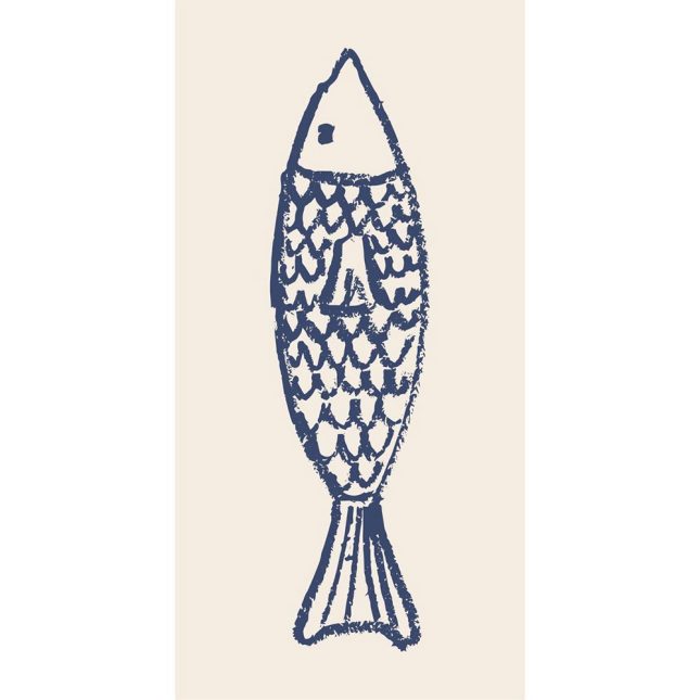 Servietten fisch 4676