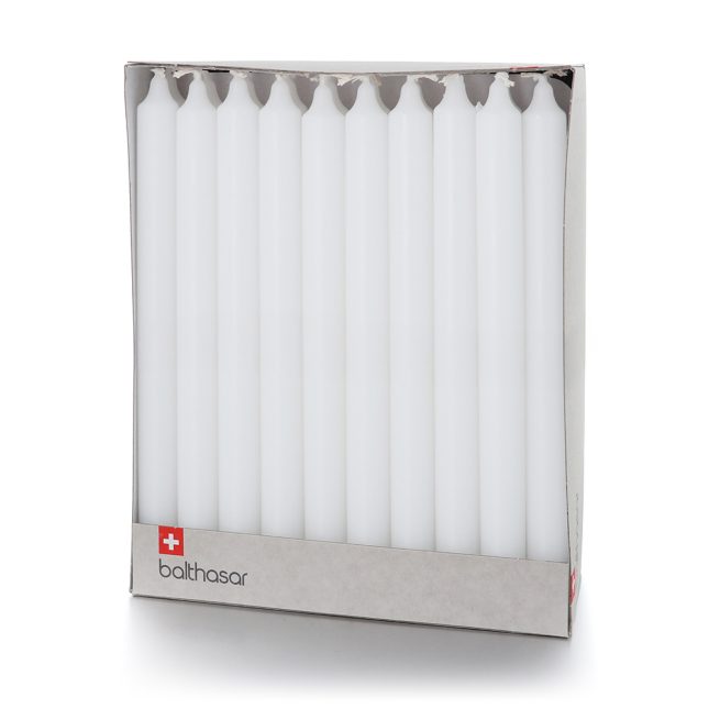 Stabkerzen 40er weiss 160038 012