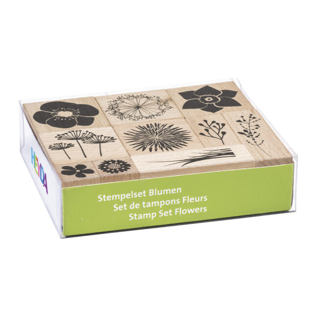 Stempelset blumen 4341