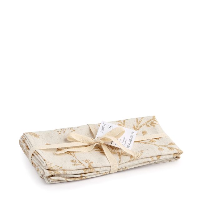 Stoff servietten botanique 6563