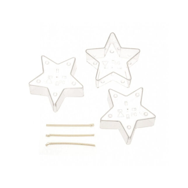 Teelichtkerzenform stern 3920