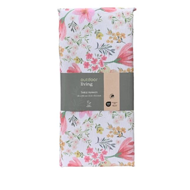 Tischlaeufer flower bunt 7258