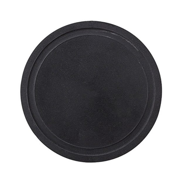 Windlicht unterteller base schwarz 220mm 6885