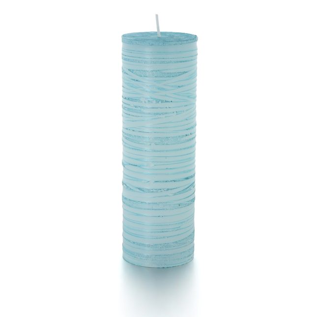 Zylinderkerze aqua 092288 086