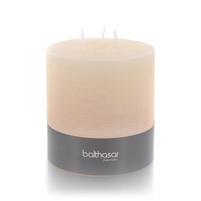 Zylinderkerze rustico 3 docht ecru 085294 226