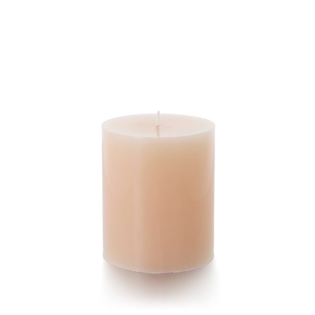 Zylinderkerze shine apricot 086910 025