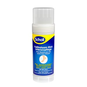 Scholl Fußcreme Peeling & Glanz – Mit Vulkanischem Bimsstein & Sheabutter, 75 Ml