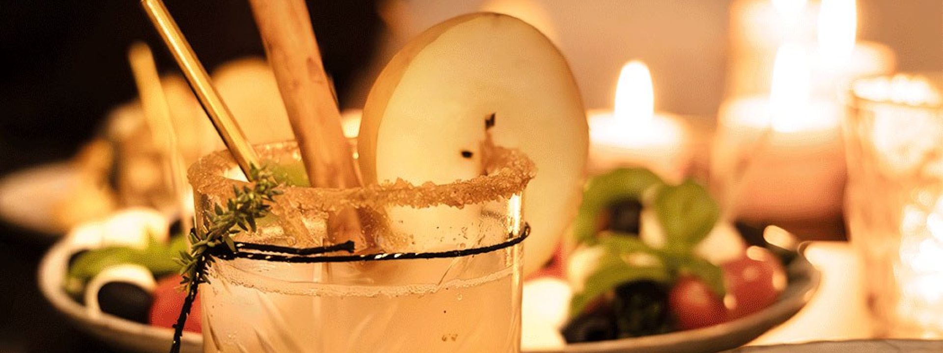 Weihnachtsfest drink lillet birne